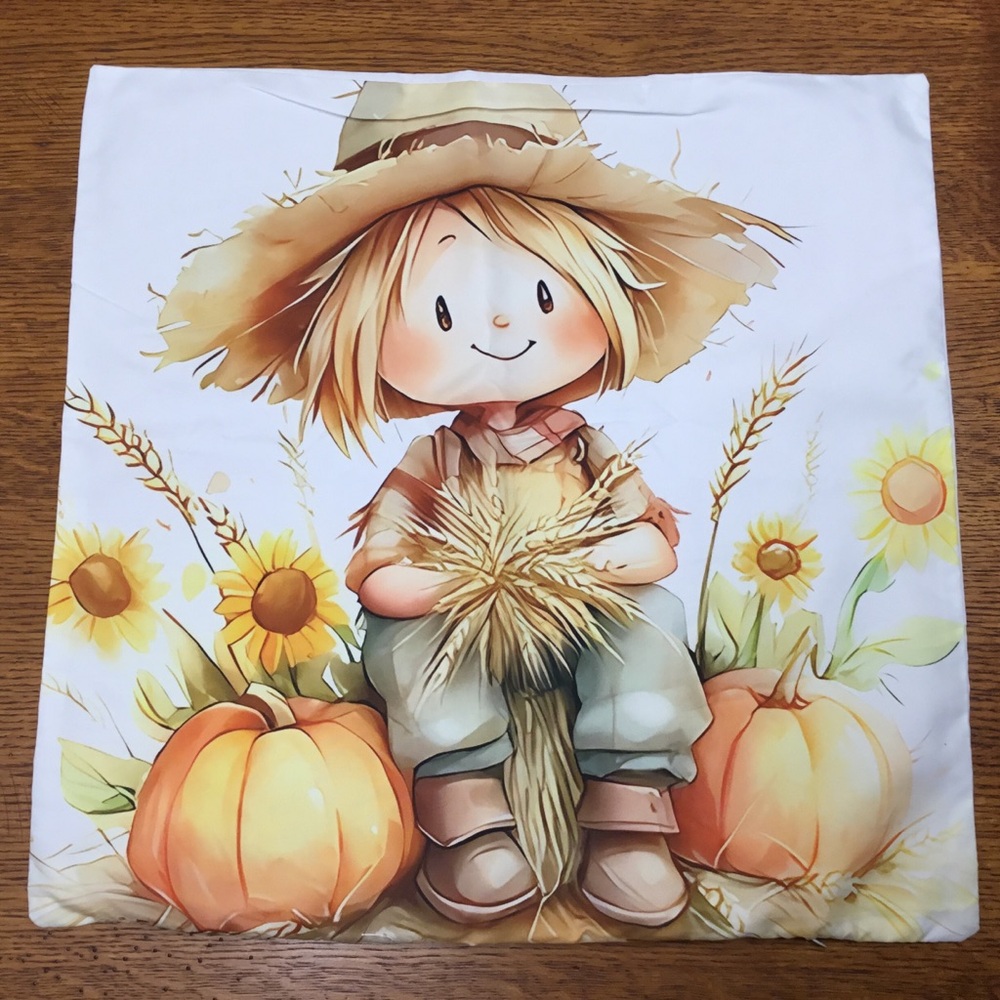 Fall Accent Pillow Cover